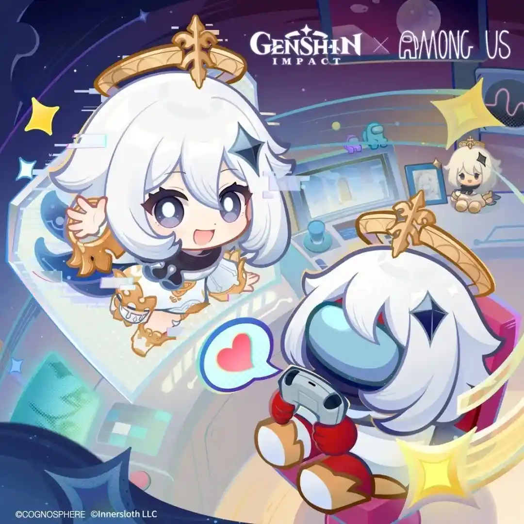 派蒙空降《Among Us》！原神联动活动开启，免费装扮等你解锁