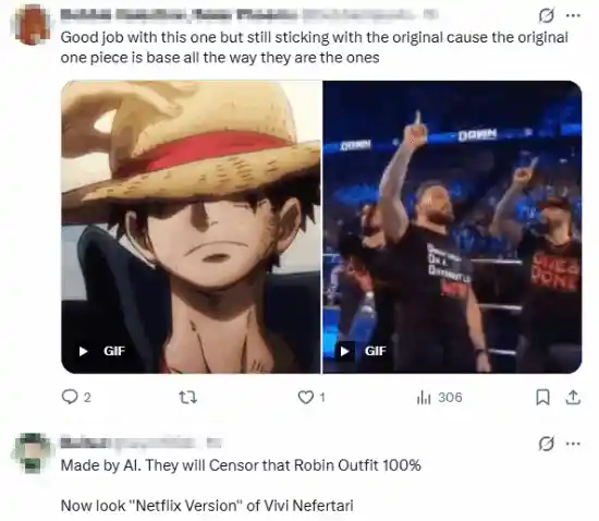 AI还原《海贼王》经典名场面：罗宾上船瞬间震撼全网