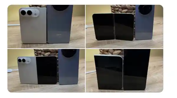 苹果首款折叠屏手机iPhone Ultra白色版机模曝光：折痕引热议